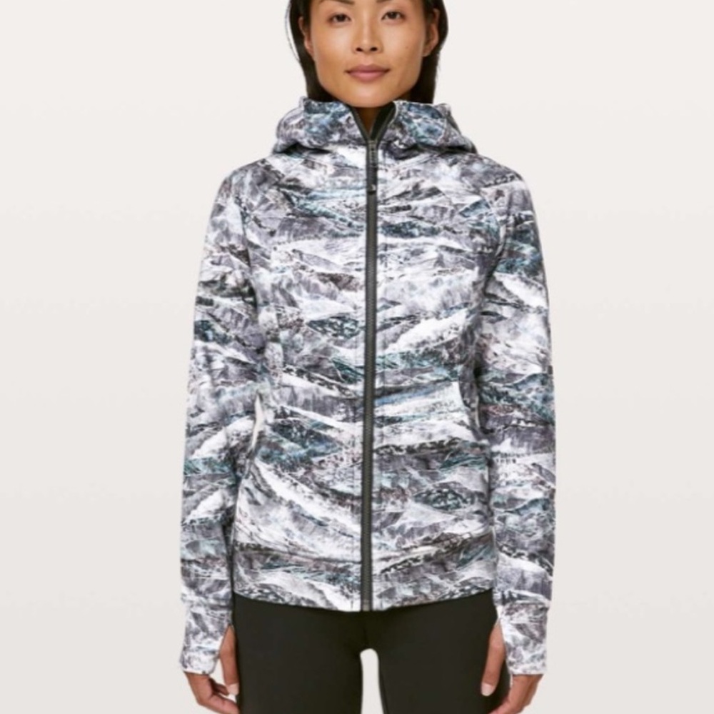 Lululemon Scuba Hoodie *Light Cotton Fleece Springscape Multi | Size 8